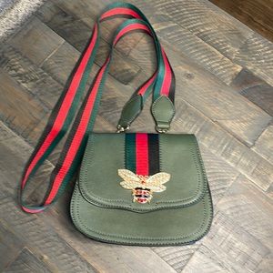 Olive green crossbody